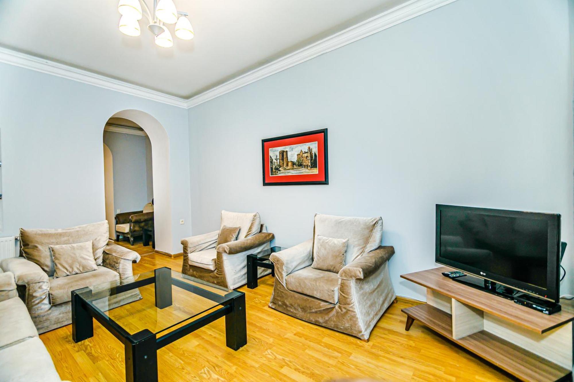 Azneft Royal Suite Apartment Sea View Bakú Exterior foto